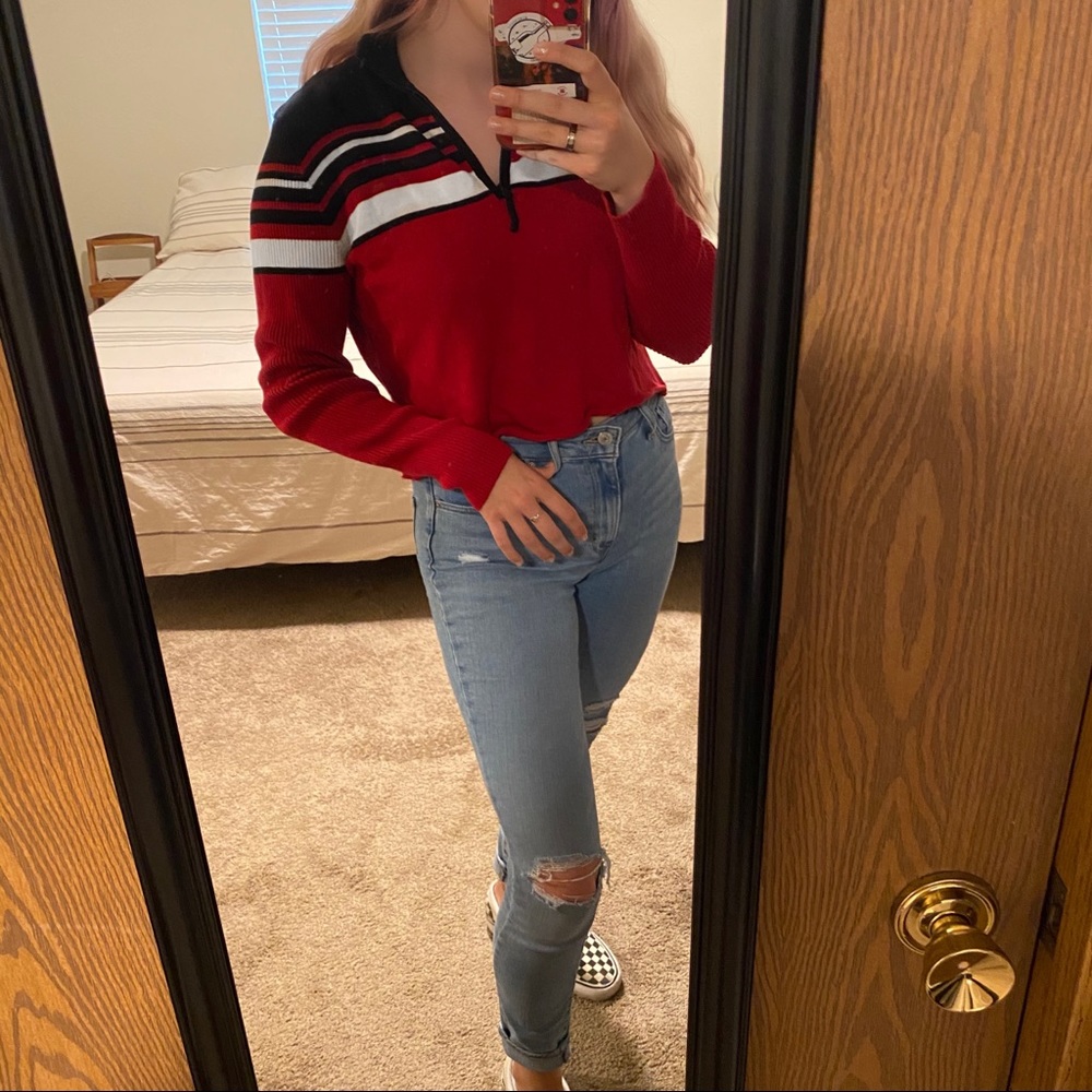 Vintage 1/4 zip Sweater